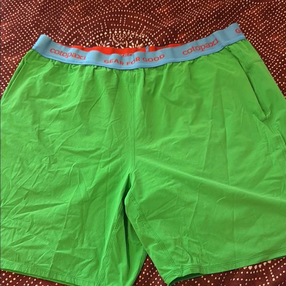 Cotopaxi Men's Green Swim Shorts